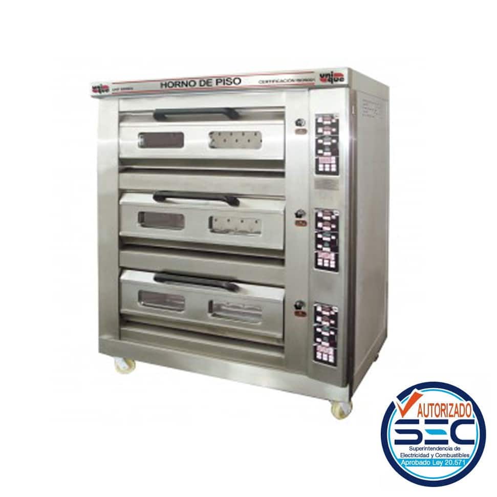 Horno de Piso 3 Camaras UHP