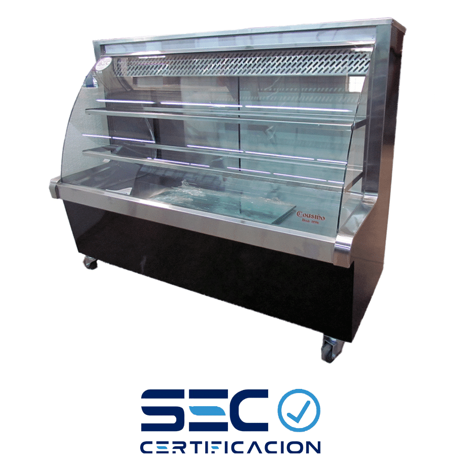 Vitrina Refrigerada Media Luna